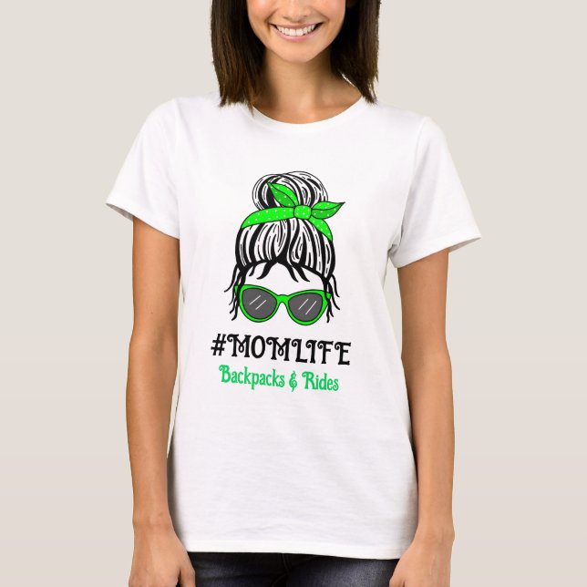 Mamma Life | Paket och rider T Shirt (Framsida)