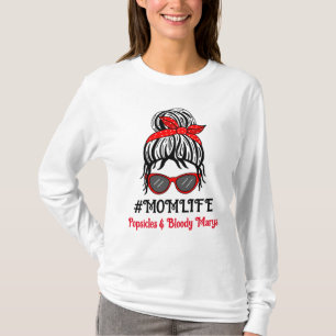 Mamma Life Popular och Bloody Marys T Shirt