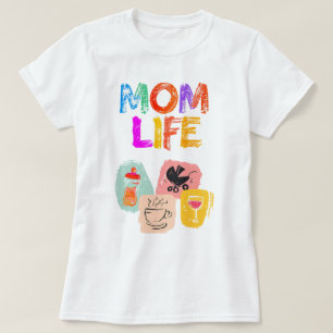 MAMMA Life T-Shirt - Glatt Moderskap utformning