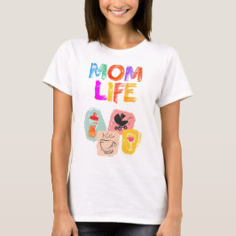 MAMMA Life T-Shirt - Glatt Moderskap utformning