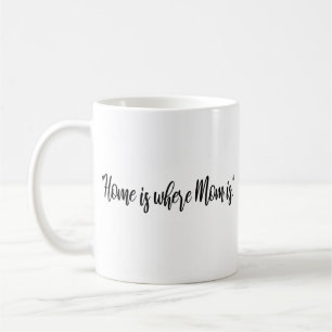 Mamma ligger i Modern Mamma Kaffemugg