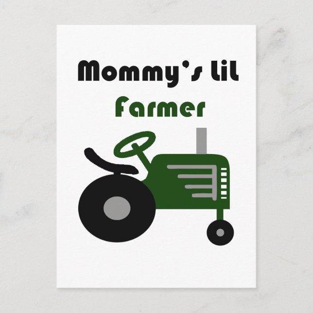 Mamma Lil Farmer Vykort (Framsida)
