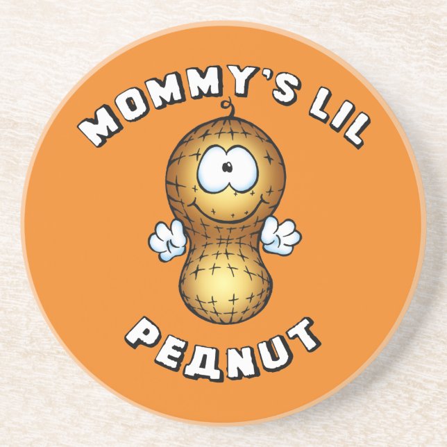 Mamma Lil Peanut Underlägg Sandsten (Framsidan)