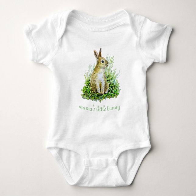 mamma lilla bunny t shirt (Framsida)