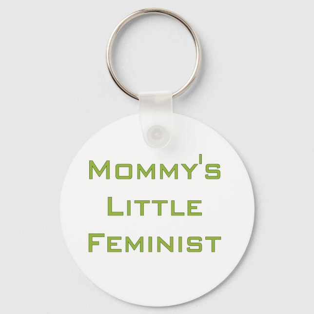 Mamma lilla feminist nyckelring (Framsida)
