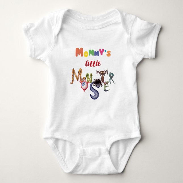 Mamma lilla monster t shirt (Framsida)