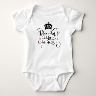 Mamma lilla princess en biet för baby t shirt