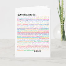 Mamma List of Duties