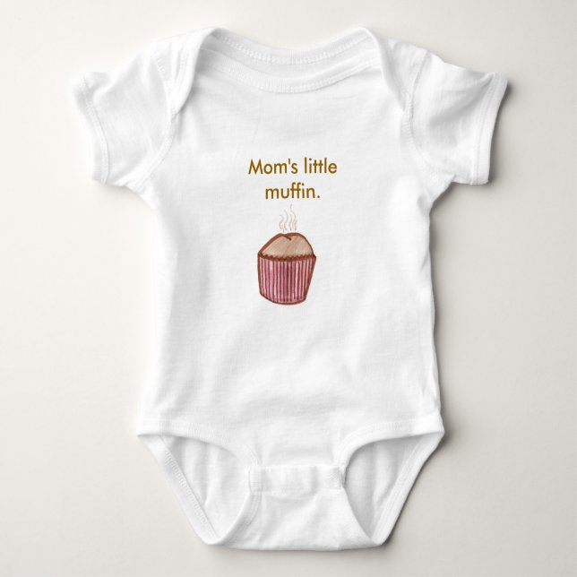 Mamma lite muffin. t-shirt (Framsida)