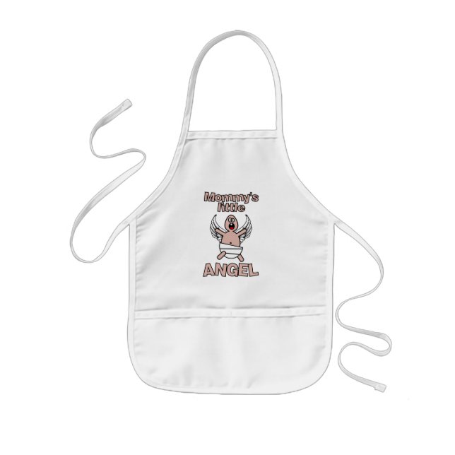Mamma Little Angel apron Barnförkläde (Framsidan)