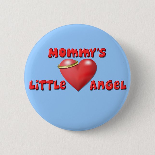 Mamma Little Angel Knapp (Framsida)
