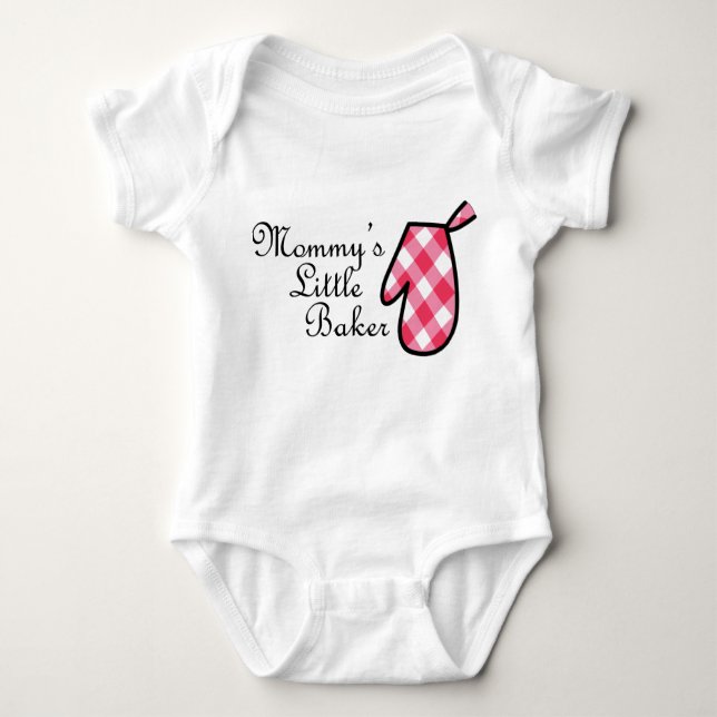 Mamma Little Baker T Shirt (Framsida)