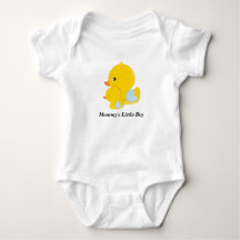 Mamma Little Boy Rubber Anka mellan EG-Shirt