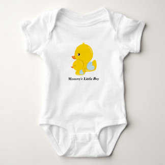 Mamma Little Boy Rubber Anka mellan EG-Shirt Tee Shirt