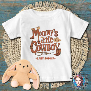 Mamma Little Cowboy T Shirt