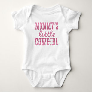 Mamma Little Cowgirl T Shirt