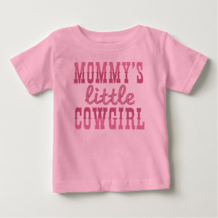 Mamma Little Cowgirl Tee Shirt