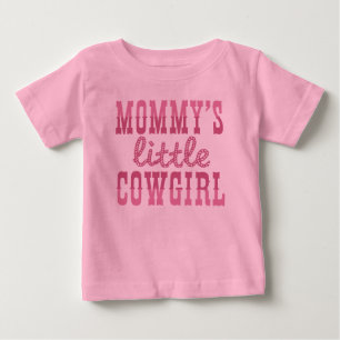 Mamma Little Cowgirl Tee Shirt