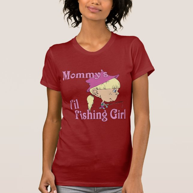 Mamma Little Fishing Girl Tee (Framsida)