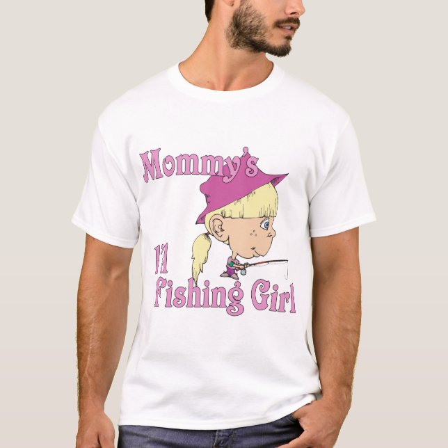 Mamma Little Fishing Girl Tee (Framsida)