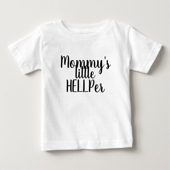 Mamma Little HELLPer T Shirt (Framsida)
