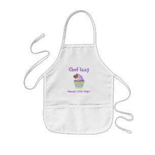 Mamma Little Helper Cuptårta Baking Kids' Apron Barnförkläde