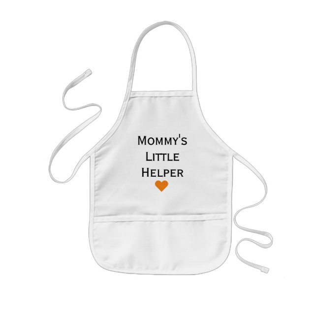 Mamma Little Helper Kids' Apron Barnförkläde (Framsidan)