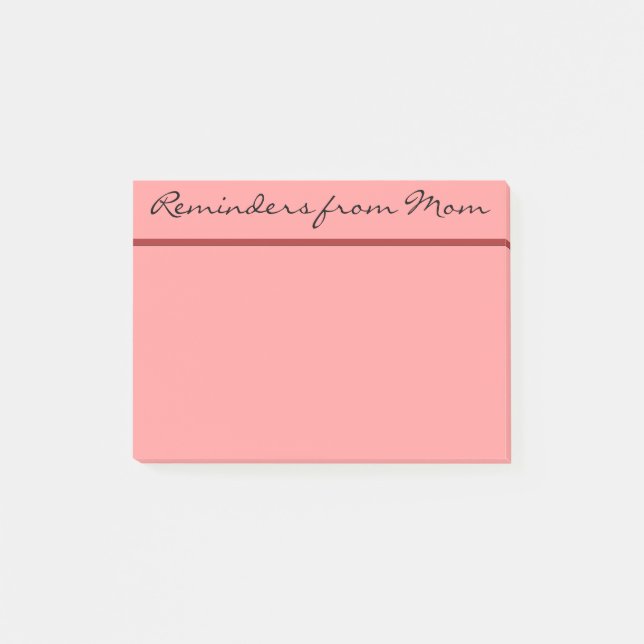 Mamma Little Helper Post-it Block (Framsida)
