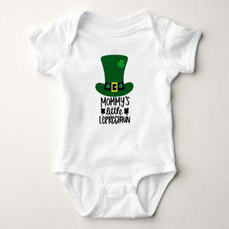 Mamma Little Leprechaun Baby Bodykostym T Shirt