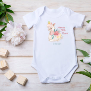 Mamma Little Llama Baby Bodydräkt T Shirt