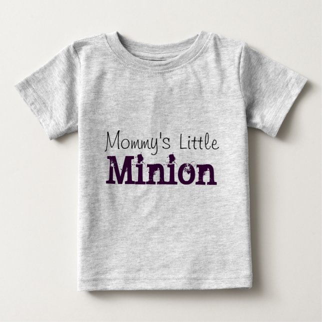 Mamma Little Minion Tee Shirt (Framsida)