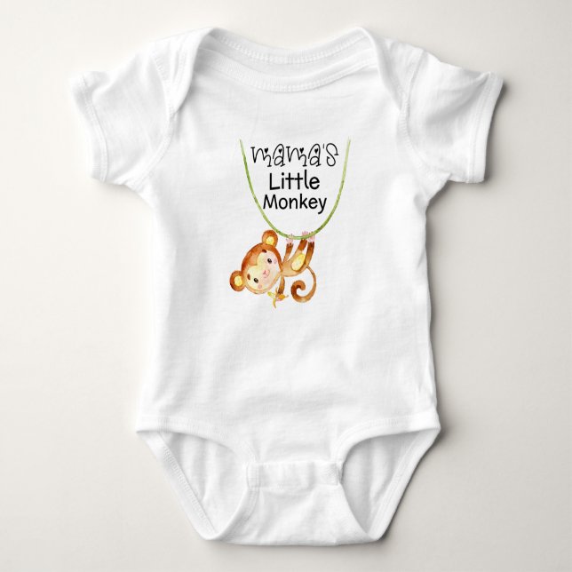 Mamma Little Monkey Barnkläders, Coming Home T Shirt (Framsida)
