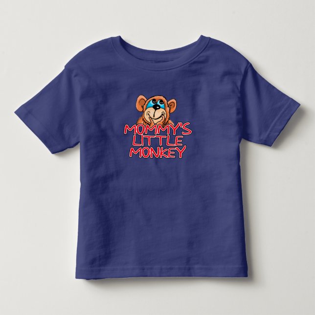 Mamma Little Monkey Tee (Framsida)