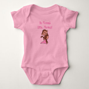 Mamma Little Monkey Tee