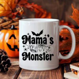 Mamma Little Monster Halloween Mugg