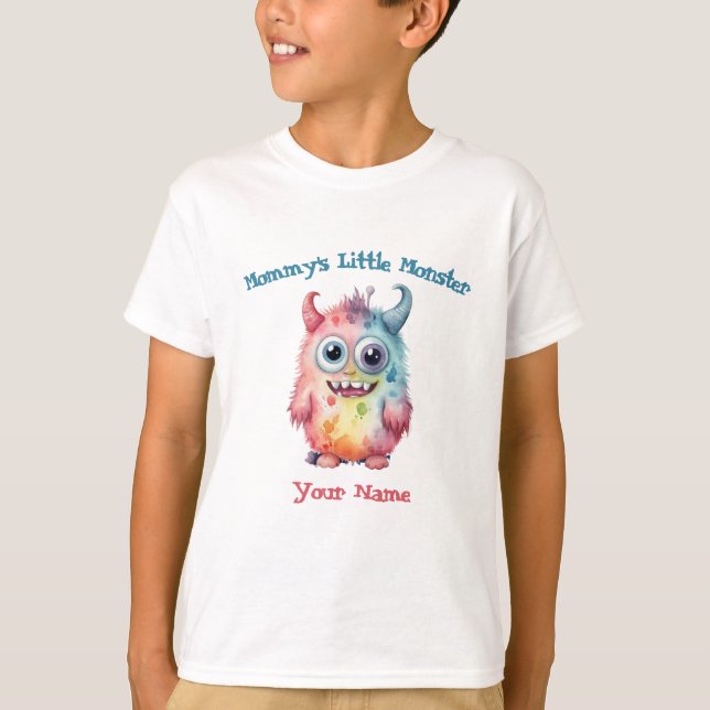 Mamma Little Monster VI T Shirt (Framsida)