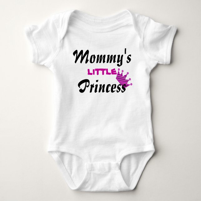 Mamma Little Princess Infant Creeper Tee (Framsida)