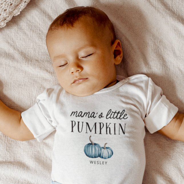 Mamma Little Pumpkin Fall Boy T Shirt (Skapare uppladdad)