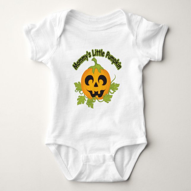 Mamma Little Pumpkin T-shirt (Framsida)