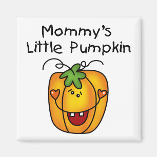 Mamma Little Pumpkin T-shirts och Gifts Magnet