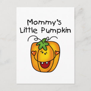 Mamma Little Pumpkin T-shirts och Gifts Vykort