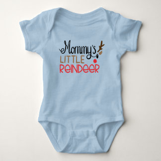 Mamma Little Reindeer jul T Shirt