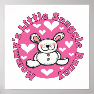 Mamma Little Snuggle Bunny Poster
