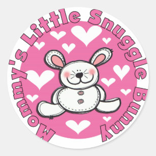 Mamma Little Snuggle Bunny Runt Klistermärke