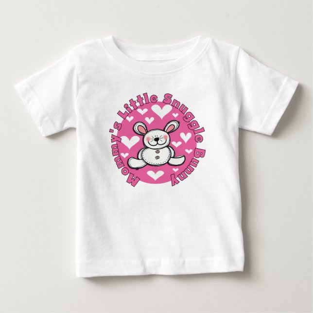 Mamma Little Snuggle Bunny T-shirt (Framsida)