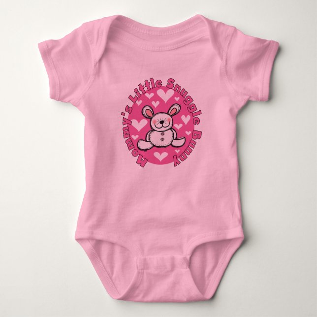 Mamma Little Snuggle Bunny T-shirt (Framsida)