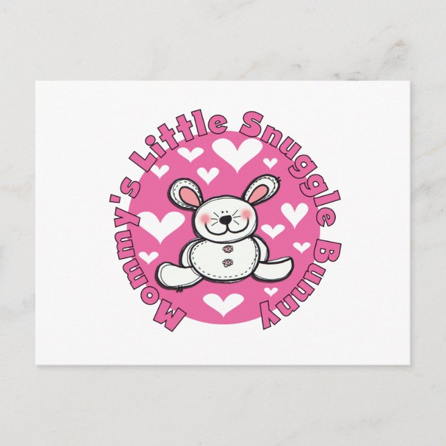 Mamma Little Snuggle Bunny Vykort (Framsida)