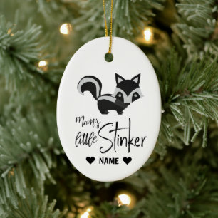 Mamma Little Stinker Julgransprydnad Keramik