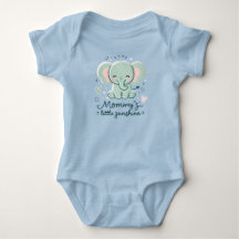 Mamma Little Sunshine, Cute Baby BodysuiT-Shirt