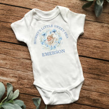 Mamma Little Sweet Pea Baby T-Shirt eller Creeper